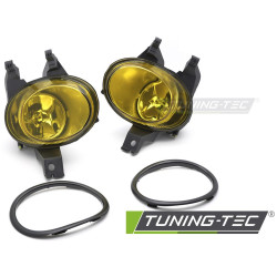 FOG LIGHTS fits PEUGEOT 206 98-07 / 206 CC 98-07, YELLOW