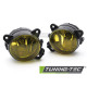 FOG LIGHTS fits VW POLO 05-09 / T5 03-09 / CRAFTER 06-11 / TOUAREG 06-10 SKODA FABIA 04-09 / PRAKTIK / ROOMSTER, YELLOW