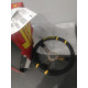 Outlet 3-kraki volanski obroč MOMO DRIFTING, 350mm, usnje, 90mm zamik, črna/siva/rumena NEPOPOLNI | race-shop.si
