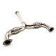 Cat back izpušni sistem RACES RACES stainless steel Y-Pipe for Nissan 350Z | race-shop.si