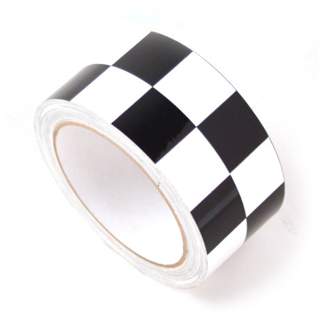 Lepilni trakovi Speed Tape – Checkerboard (50 mm x 13.7 m Roll) | race-shop.si