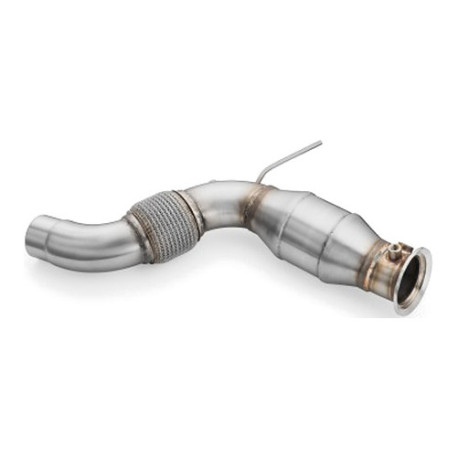Down pipe, dump pipe Downpipe BMW E70 X5 30dx, 40dx N57, N57S with silencer | race-shop.si