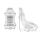 Športni sedeži brez homologacije FIA Športni sedež GTR Bride K109 style ČRNA - Small | race-shop.si