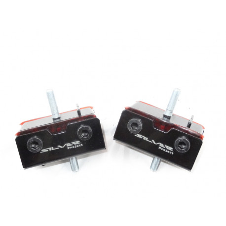 Outlet SILVER PROJECT Solid Engine Mounts fit Nissan Skyline RB26DETT NEPOPOLNI | race-shop.si