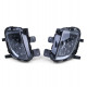 Outlet Clear glass fog lights H8 Black Smoke for VW Golf VI 6 GTI GTD 08-11 POŠKODOVANA | race-shop.si