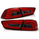 Osvetlenie ZADNJE LED LUČI MITSUBISHI LANCER 8 SEDAN 08-11 RED SMOKE LED | race-shop.si