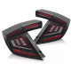 Osvetlenie LED TAIL LIGHTS SMOKE fits HONDA CIVIC X 16-21 HATCHBACK | race-shop.si