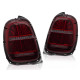 Osvetlenie LED TAIL LIGHTS RED SMOKE SEQ fits MINI COOPER F55 F56 F57 14-17 6-PIN | race-shop.si