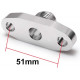 Outlet Oil Return Adapter Flange AN10 for T3, T4, GT37R-GT55 NEPOPOLNI | race-shop.si