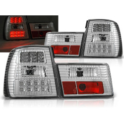 TUNING-TEC LED zadnje luči za BMW E34 02.88-12.95 SEDAN, krom