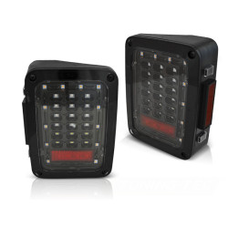ZADNJE LED LUČI CHRYSLER JEEP WRANGLER JK 07-18 LED ČRNA