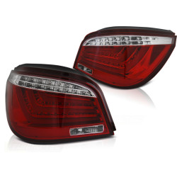 ZADNJE LED BAR LUČI RDEČE-BELA za BMW E60 LCI 07-10