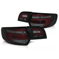LED BAR ZADNJE LUČI RDEČE ČRNA SEQ za AUDI A3 8P 5-vrat 03-08