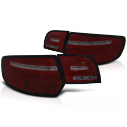 LED BAR ZADNJE LUČI RDEČE ZATEMNJENO SEQ za AUDI A3 8P 5-vrat 03-08
