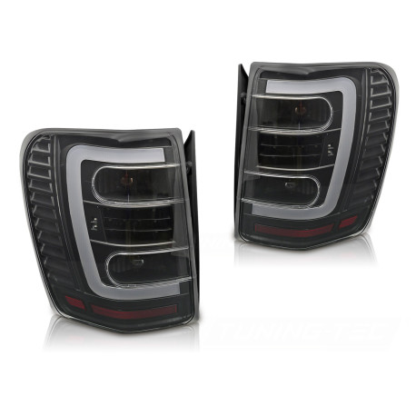 Osvetlenie CHRYSLER JEEP GRAND CHEROKEE 99-05.05 BLACK CLEAR LED | race-shop.si