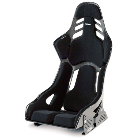 Športni sedeži brez homologacije FIA - nastavljivi Racing seat RECARO Podium CF - Perlon Velour Black | race-shop.si