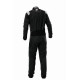 Obleke FIA race suit OMP ONE-S Air, black/silver | race-shop.si