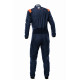 Obleke FIA race suit OMP ONE-S Air, navy blue/fluo orange | race-shop.si
