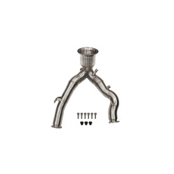 Downpipe for Audi SQ5 FY, EA839 engine, 2017+ NEPOPOLNI