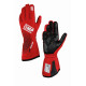 Race gloves OMP ONE EVO FX my2026 with FIA (external seams), red