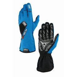 Race gloves OMP KS-3 my2026 (external seams), blue/black
