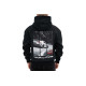Majice s kapuco in jakne MAXTON Design mens hoodie, black | race-shop.si