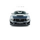 Body kit a vizuálne doplnky Street Pro Front Splitter Ford Mustang Dark Horse Mk7 (Black-Red) | race-shop.si