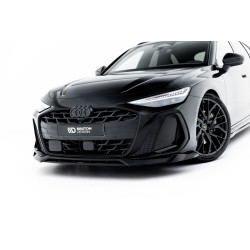 MAXTON DESIGN sprednji splitter za Audi A6 S-Line C9, sijajno črna, V1