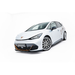 MAXTON DESIGN Street Pro sprednji splitter za Cupra Born Mk1, črna