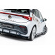 Body kit a vizuálne doplnky MAXTON DESIGN Street Pro zadnji difuzor za Cupra Born Mk1, črno-rdeča + sijajni flapsi | race-shop.si