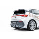 Body kit a vizuálne doplnky MAXTON DESIGN Street Pro zadnji difuzor za Cupra Born Mk1, črno-rdeča + sijajni flapsi | race-shop.si