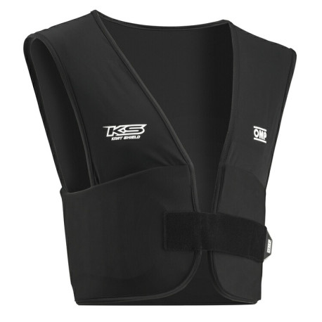 vratne ovratnice OMP kart rib vest my2026, black | race-shop.si