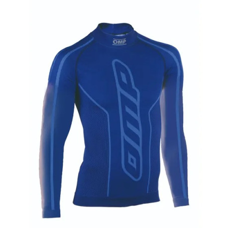 Spodnje perilo OMP KS TOP long sleeve, blue | race-shop.si