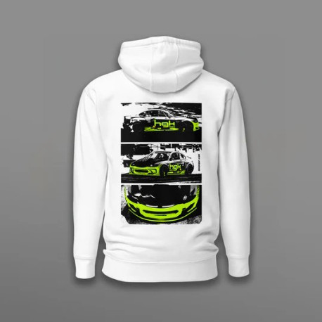 Majice s kapuco in jakne HGK hoodie Eurofighter Brutal, white | race-shop.si