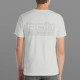 Majice HGK t-shirt SCUDERIA rear print, light grey | race-shop.si