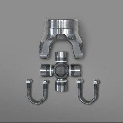 Weld-on 3" yoke / U-joint / U-bolts for Driveshaft (1350)
