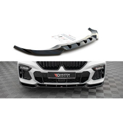 Sprednji spojler odbijača (Splitter) V.1 BMW X6 M-Pack G06 NEPOPOLNI