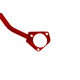Stebrički Front Upper strut bar RACES Honda Civic 00-06 EM2 Coupe, Sedan | race-shop.si