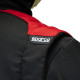 Obleke FIA race suit Sparco SPRINT S ADVANCED, black/red | race-shop.si