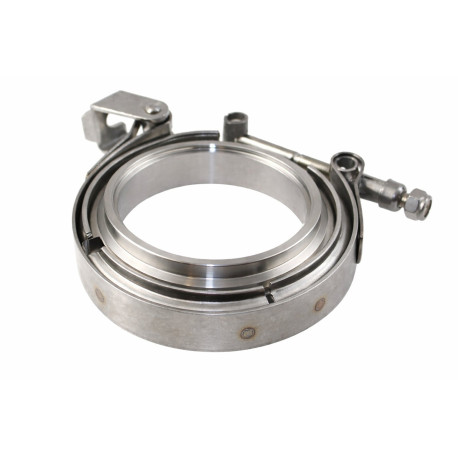 Objemke z V-trakovi Quick Release V-BAND spona na výfuk 57mm (2,25") s prírubami | race-shop.si