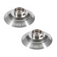 Dodatki za čelade BELL HANS clip set FIA, silver | race-shop.si