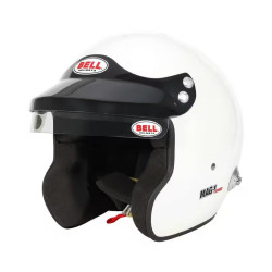 Helmet BELL MAG-1, white (HANS)