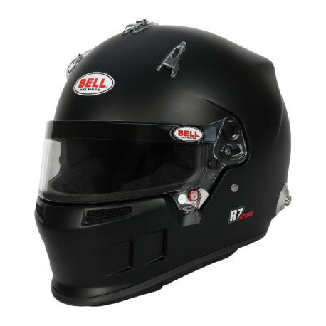 Celoplanetne čelade Helmet BELL RS7 SPORT, matte black (HANS) | race-shop.si