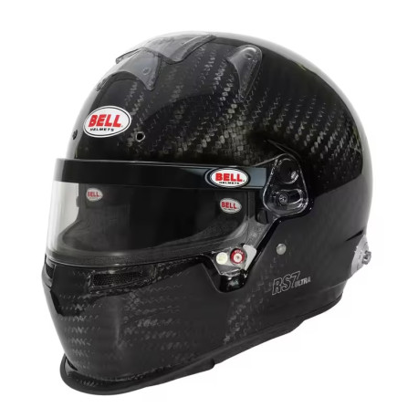 Celoplanetne čelade Helmet BELL RS7 ULTRA, CARBON DUCKBILL (HANS) | race-shop.si