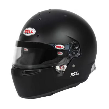 Celoplanetne čelade Helmet BELL RS7 PRO, matte black (HANS) | race-shop.si