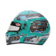 Celoplanetne čelade Helmet BELL RS7 PRO STAMINA, anthracite/aquamarine (HANS) | race-shop.si