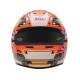 Celoplanetne čelade Karting helmet BELL RS7-K PRO STAMINA, anthracite/orange | race-shop.si