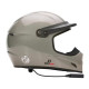 Celoplanetne čelade Helmet BELL X-1 RALLY SPORT, titanium (HANS) | race-shop.si