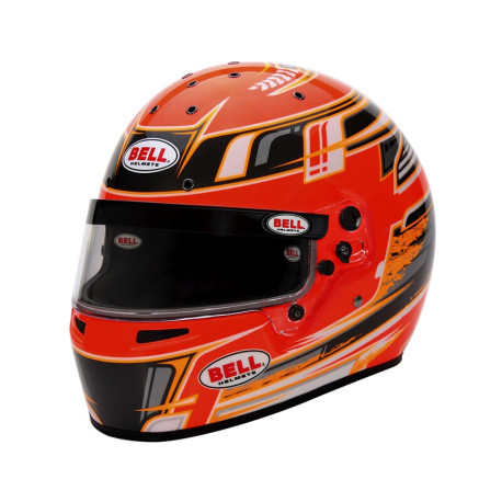 Celoplanetne čelade Karting helmet BELL KC7-CMR PRO CHAMPION, anthracite/orange | race-shop.si