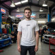Majice Majica RACES RS, bela | race-shop.si